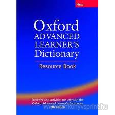 Oxford Advanced Learner's Dictionary Resource Book