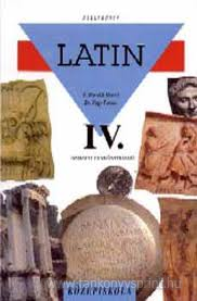 Latin IV. tanknyv-rgi
