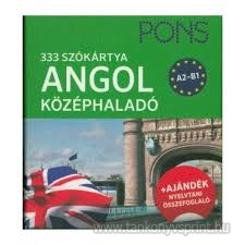 PONS 333 szkrtya angol kzphalad A2-B1(Biz)