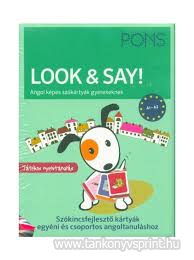 PONS Look &Say angol kpes szkrtyk A1-A2(Biz)