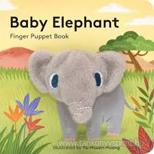 Baby Elephant: Finger Puppet Book (Biz)