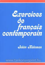 Exercices de francais contemporain