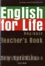 English for Life Beginner TB+CD