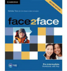 Face2face pre-interm. 2nd Ed.WB+key
