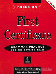 First Certificate Grammar Practice
